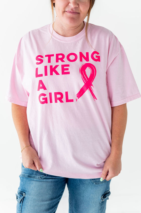 "Strong Like a Girl" Graphic Tee