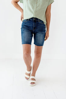  Percy High Rise Denim Shorts