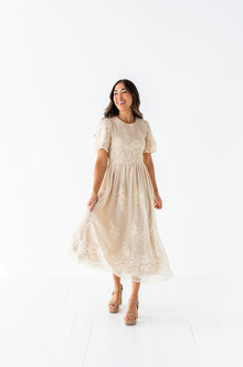  Elizabeth Embroidered Smocked Dress