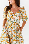 Cassia Floral Dress