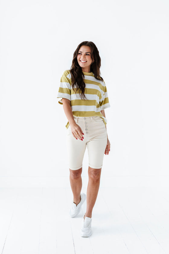 Sally Stretch Bermuda Shorts