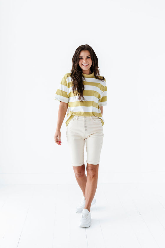 Sally Stretch Bermuda Shorts