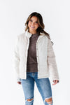 Ozzie Reversible Puffer Shacket - Size Small Left