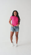 Dawson High Waisted Bermuda Shorts