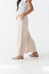 Anniston Wide Leg Pants in Cream