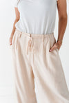 Anniston Wide Leg Pants in Cream