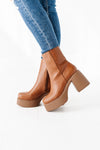 Groovy Babe Boot in Cognac