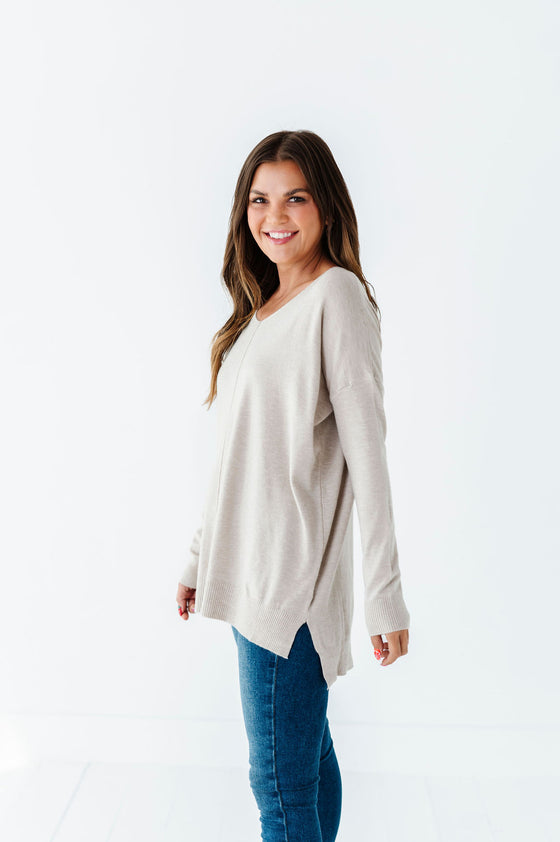 Rochelle Sweater in Oatmeal