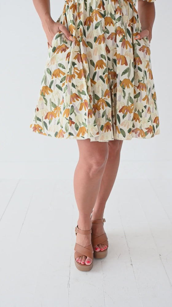 Cassia Floral Dress