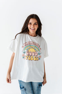  Sunshine Good Vibes Graphic Tee