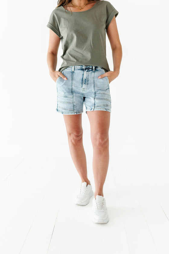 Reign Denim Shorts