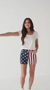 Americana Flag Shorts