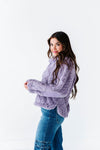 Shelley Bear Hug Pullover in Lavender