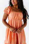 Tessa Babydoll Dress in Apricot