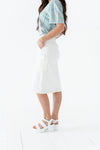 Camilla Cargo Skirt in Cream