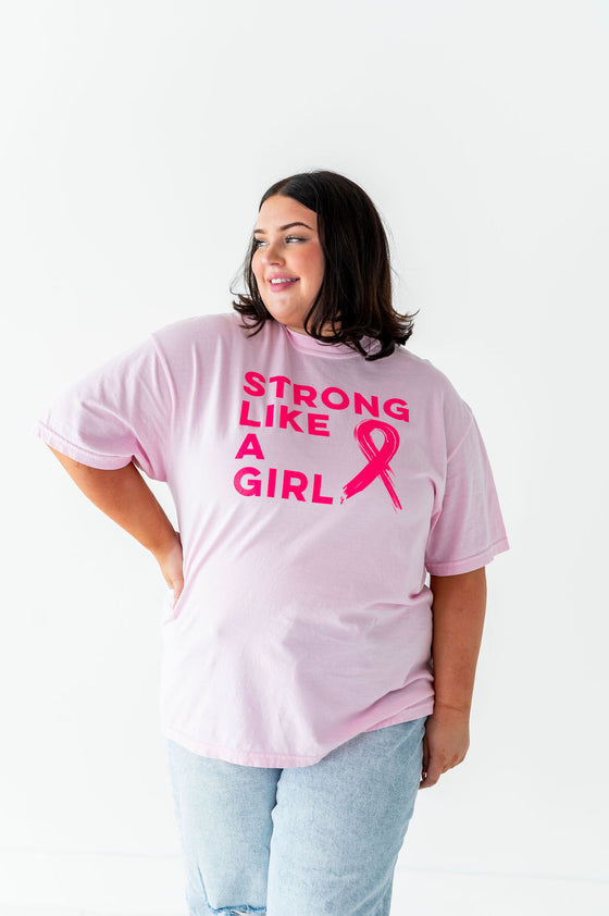 "Strong Like a Girl" Graphic Tee