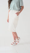 Camilla Cargo Skirt in Cream