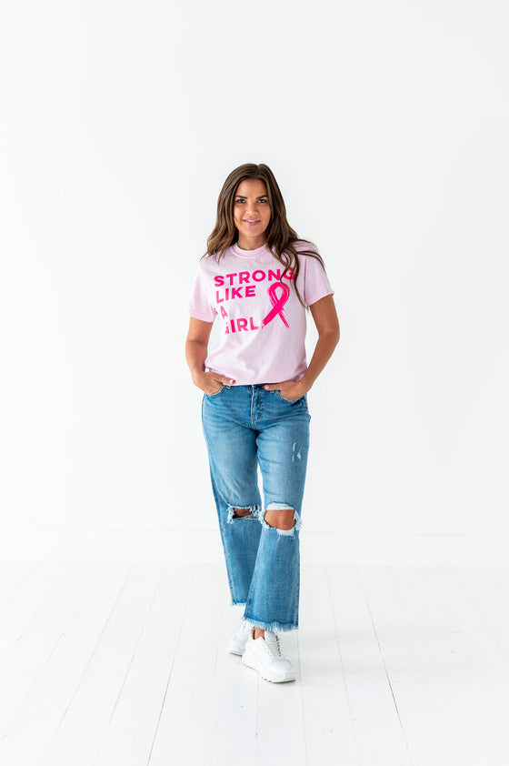 "Strong Like a Girl" Graphic Tee