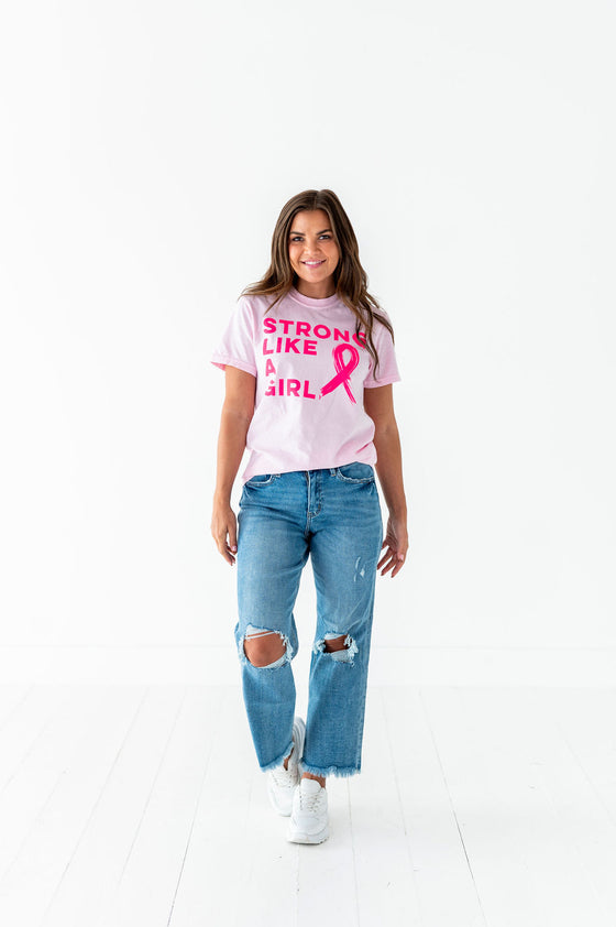 "Strong Like a Girl" Graphic Tee