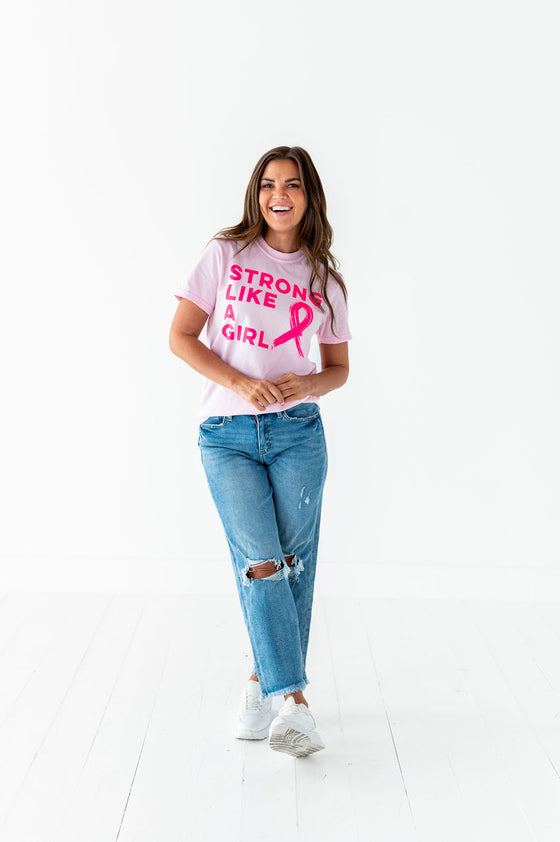 "Strong Like a Girl" Graphic Tee