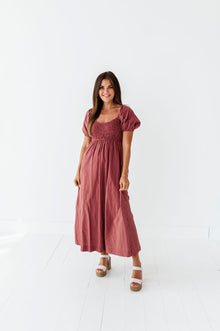  Penelope Bubble Sleeve Dress