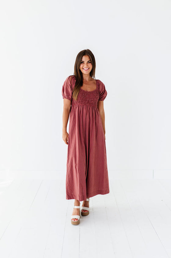 Penelope Bubble Sleeve Dress