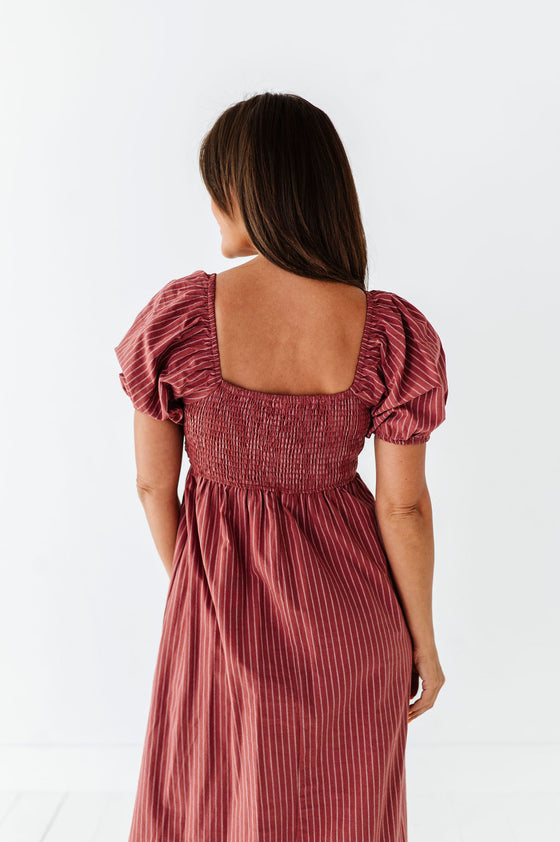 Penelope Bubble Sleeve Dress