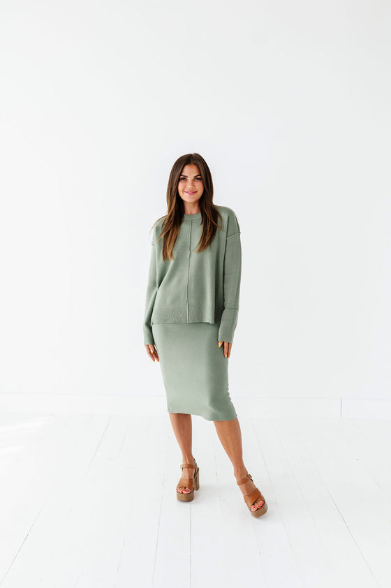 Jayden Skirt Set in Sage