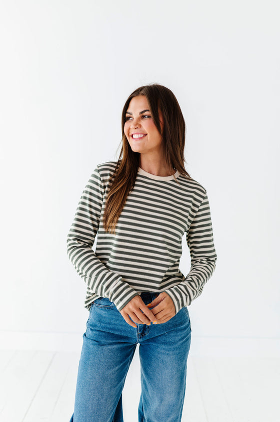 Barlow Striped Top