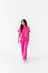 Kynlee Cargo Set in Pink