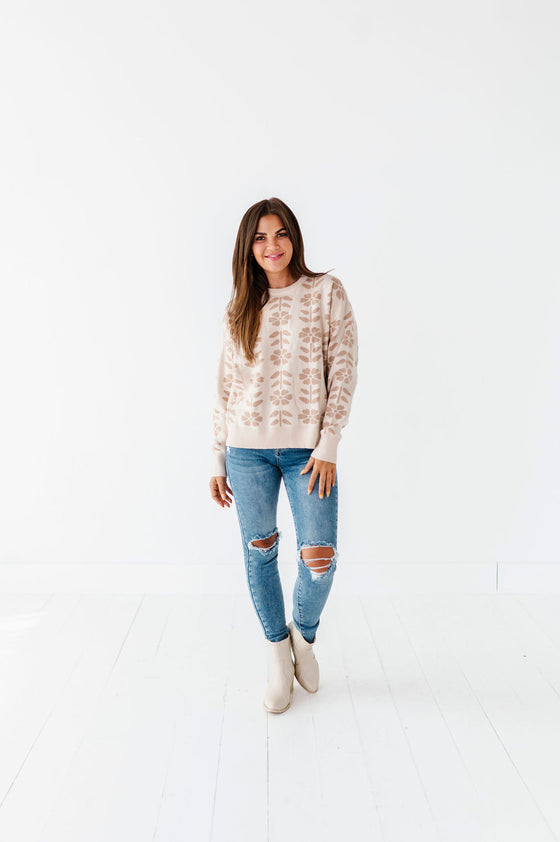 Elowyn Jacquard Sweater