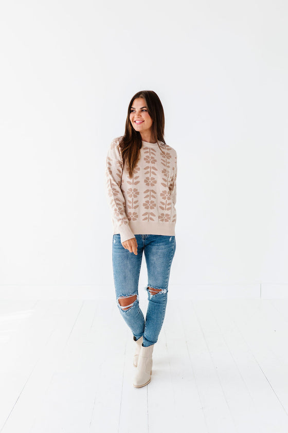 Elowyn Jacquard Sweater