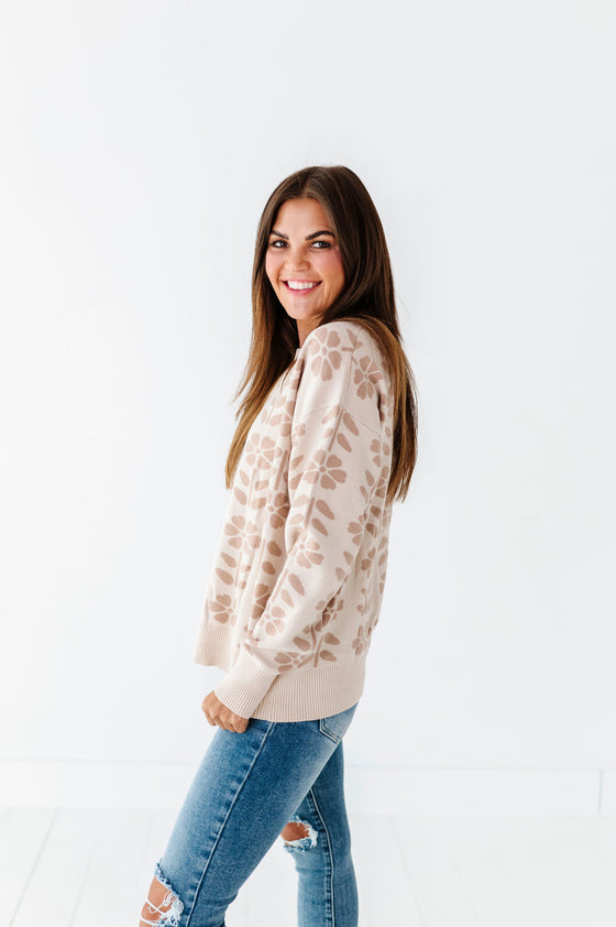 Elowyn Jacquard Sweater