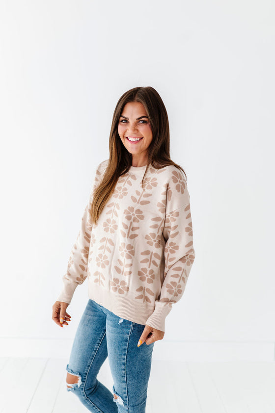 Elowyn Jacquard Sweater