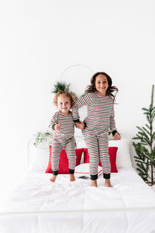  Children's Holiday Stripe Pajama Set