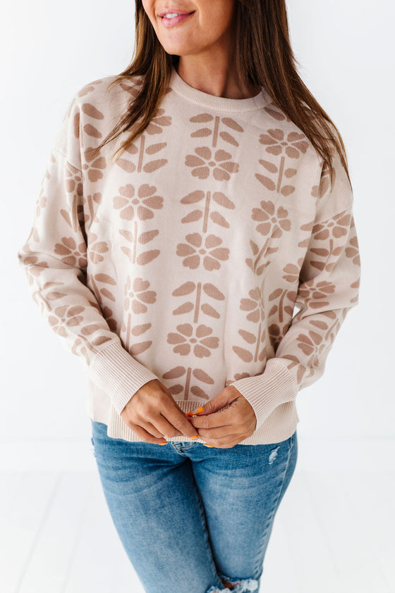 Elowyn Jacquard Sweater