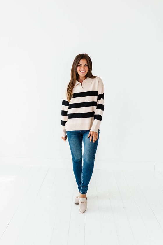 Oxford Collared Sweater