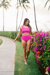 Surfer Crop in Magenta