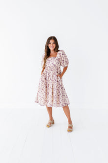  Milani Floral Dress in Lavender