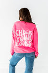 "Check Your Boobs" Sweatshirt