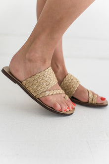  Rayva Straw Woven Sandal