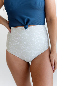  Water Lily High Waisted Reversible Bottoms in Sage