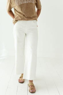  Odette High Rise Crop Wide Leg Pants