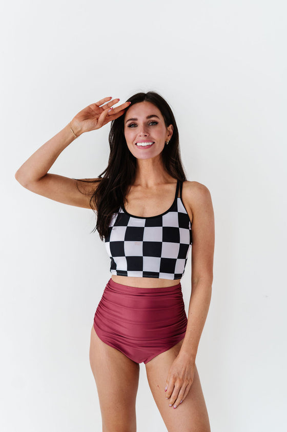 Finish Line Double Strap Top