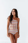 Kokomo Crop in Multi Stripe