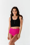 Surfer Crop in Laguna - Size XXS & Small Left