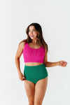 Surfer Crop in Magenta