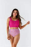 Surfer Crop in Magenta