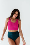 Surfer Crop in Magenta