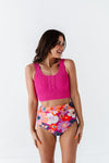 Surfer Crop in Magenta